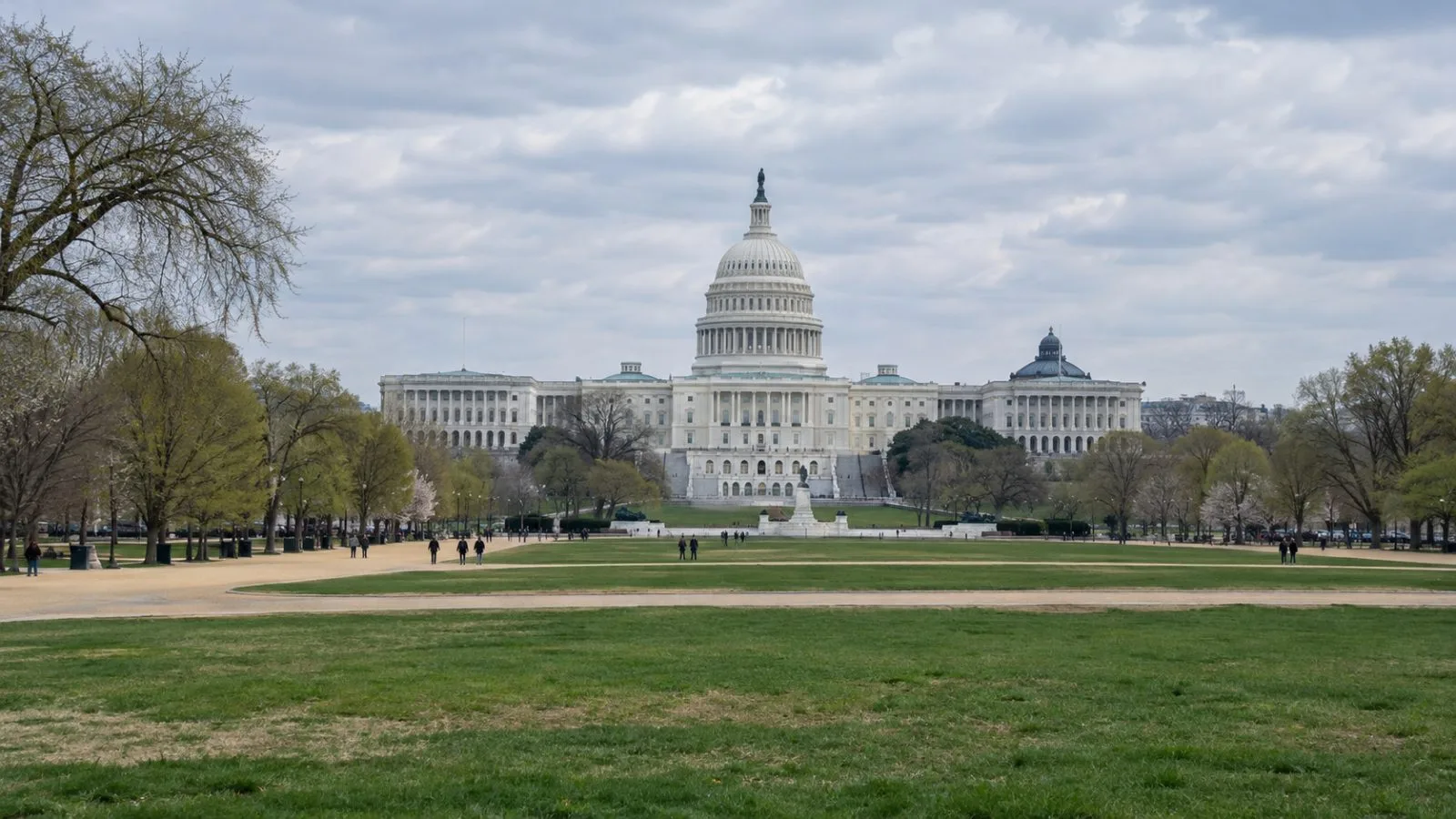 The U.S. Capitol stands beneath overcast skies in Washington, D.C. (AI-generated image / EconoTimes)