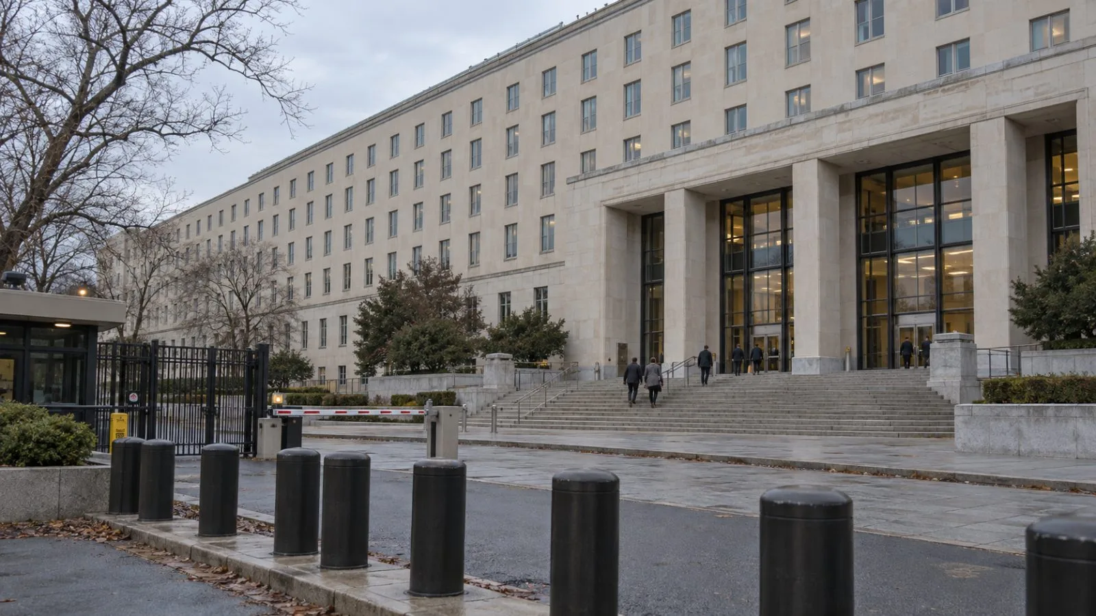The Harry S. Truman Building houses the U.S. State Department in Washington, D.C. (AI-generated image / EconoTimes)