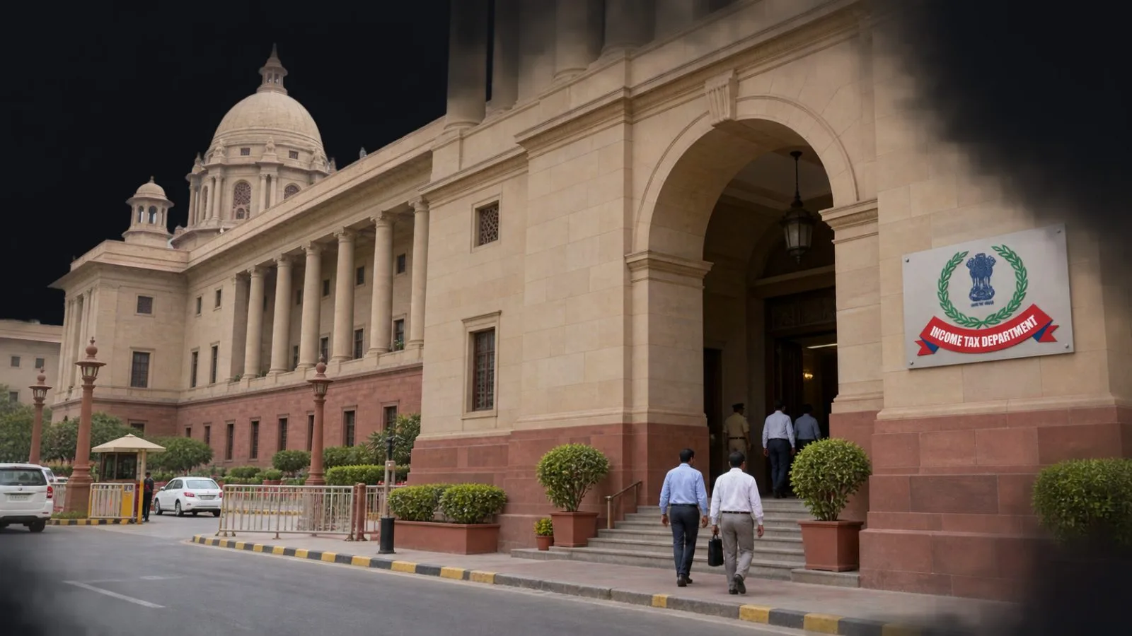 A copy of India's Official Gazette is carried outside North Block in New Delhi. / EconoTimes.ai