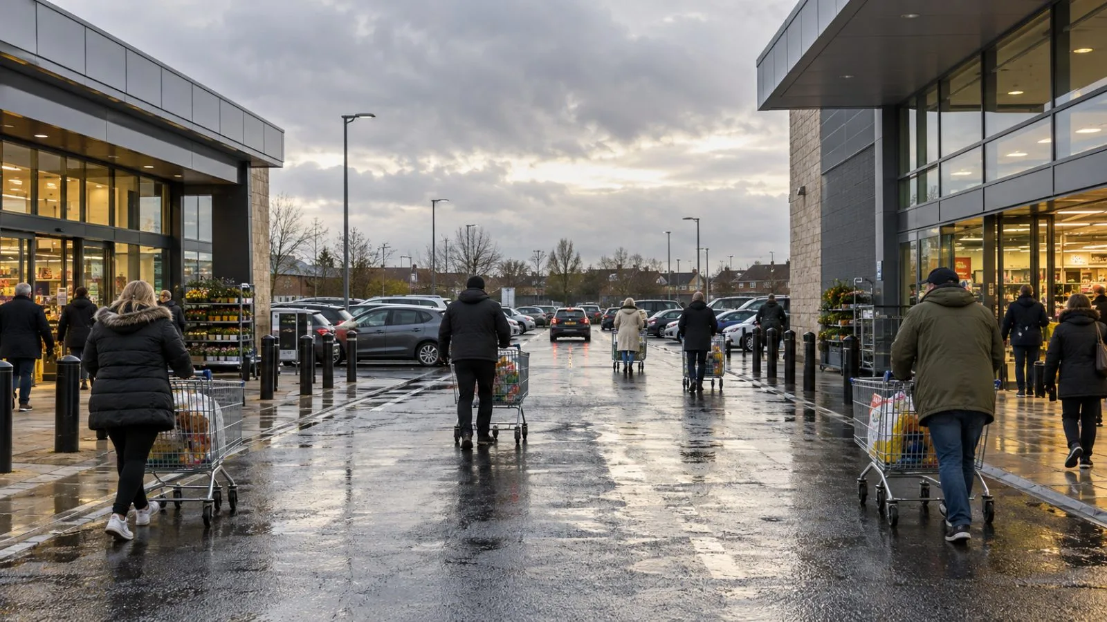 Pedestrians pass The Cabot, home to the Competition and Markets Authority, in London’s Canary Wharf. / EconoTimes.ai
