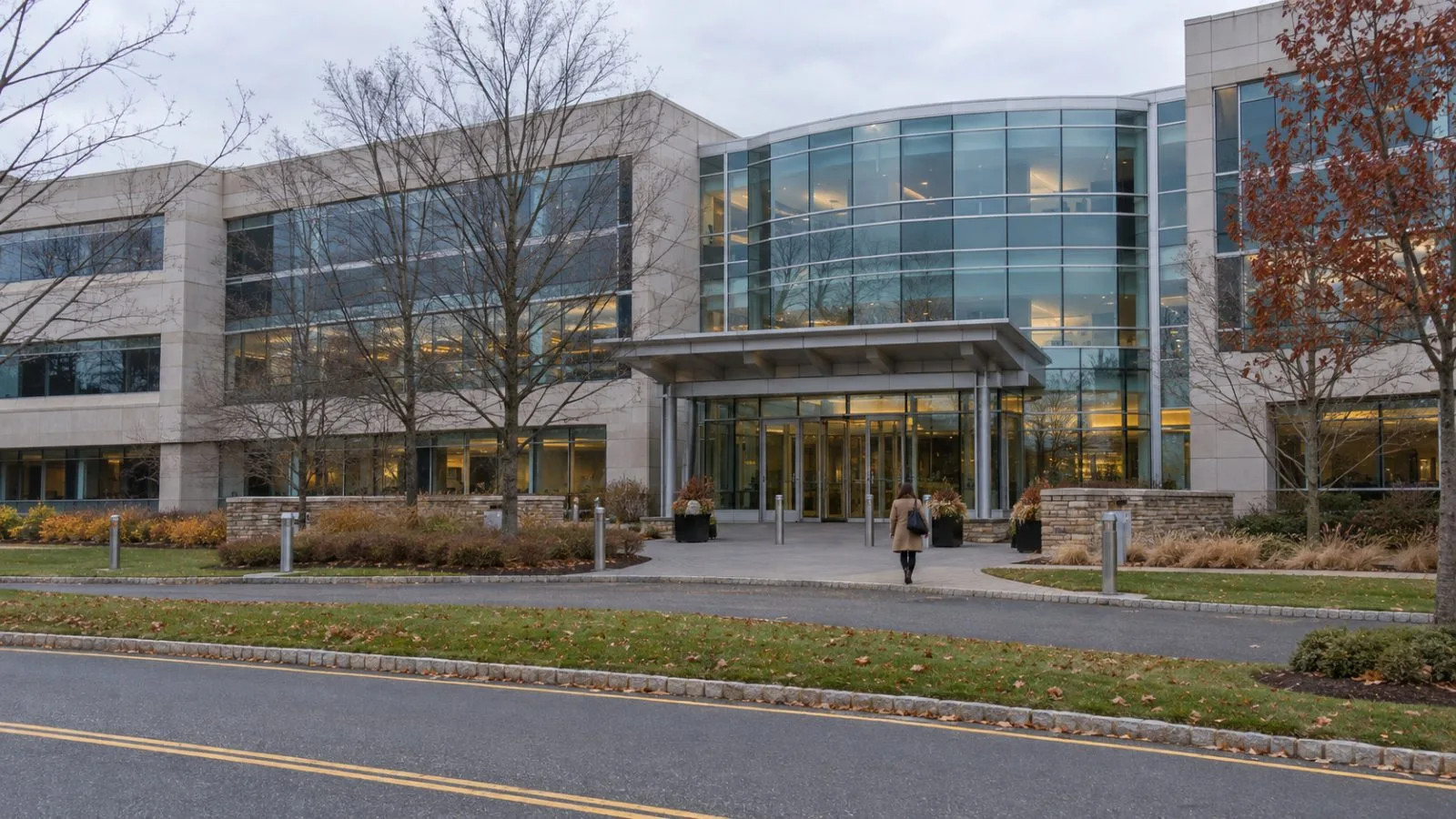 The Princeton South Corporate Center houses Church & Dwight’s headquarters in Ewing, New Jersey. (AI-generated image / EconoTimes)