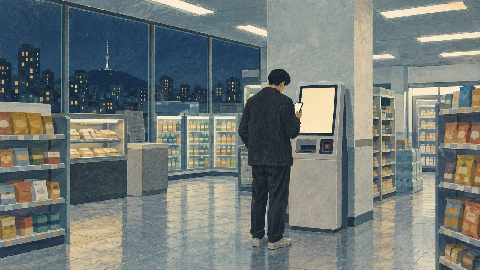 A reader checks a laptop in a Financial District café in New York City. / TokenPost.ai