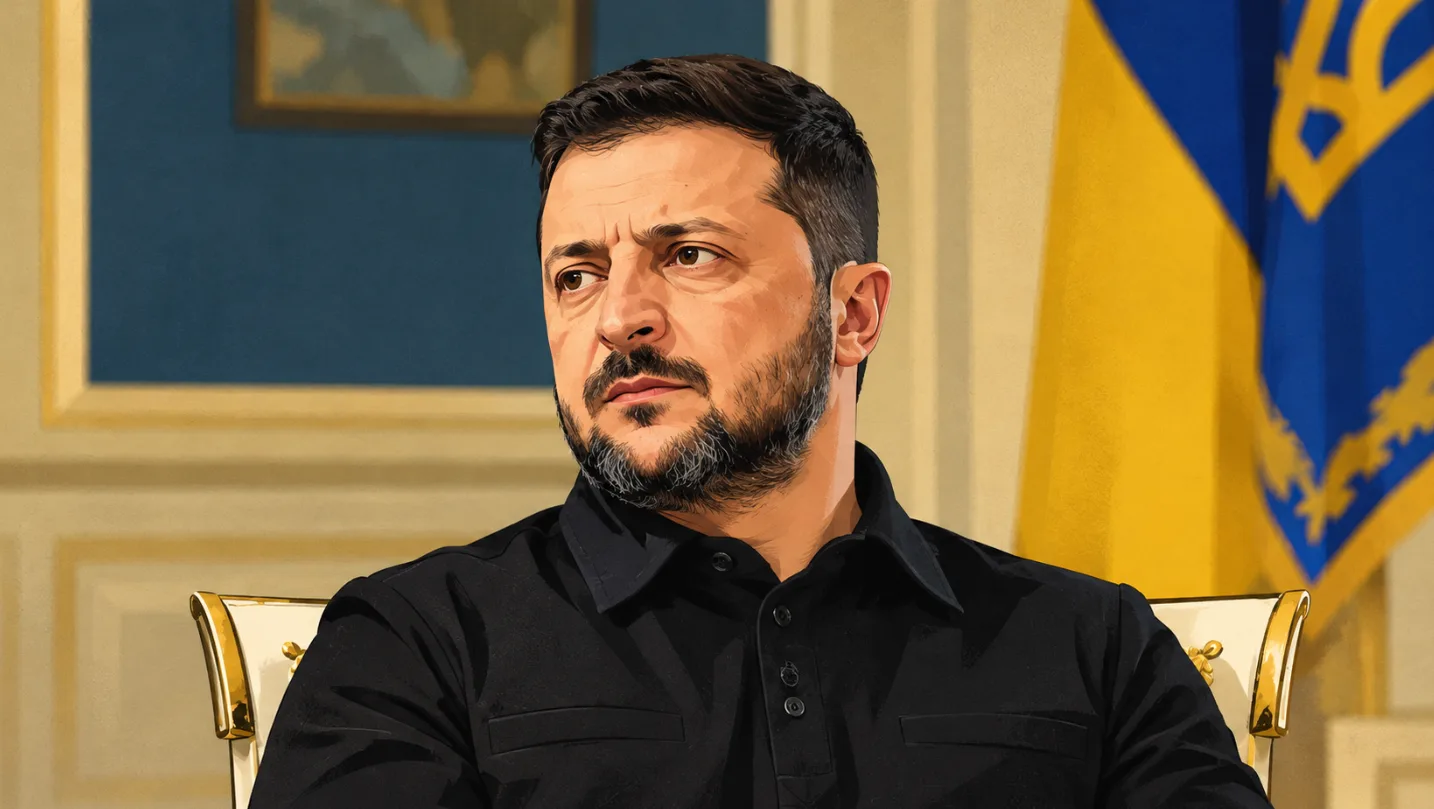 Ukrainian President Volodymyr Zelenskyy. (Illustration: EconoTimes)